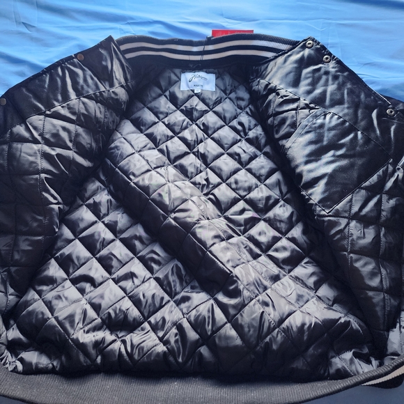 HEADWEAR CLASSICS MEN'S MARTIN LAWRENCE SATIN JACKET BLACK SIZE XLARGE NEW!!!! - Picture 5 of 14